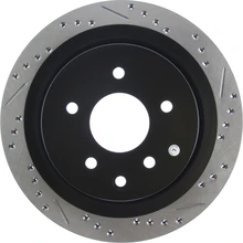 Disc Brake Rotor - Rear Left Driver Side - Centric 127.42088CL