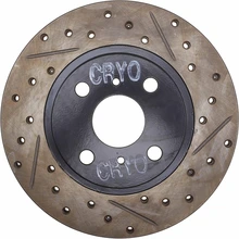 Disc Brake Rotor - Front Left Driver Side - Centric 127.44047CL