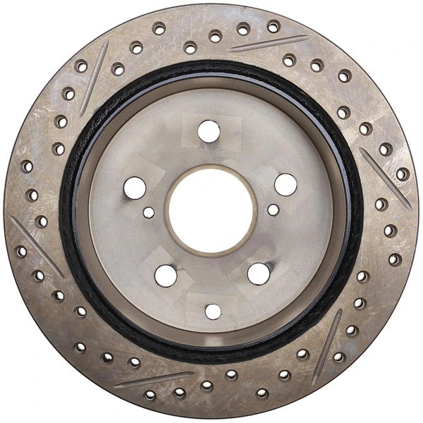 Centric 127.44057L Brake Rotor Rear Left Driver Side