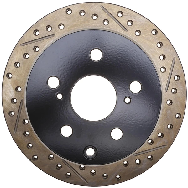 Centric 127.44057L Brake Rotor Rear Left Driver Side