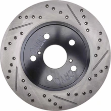 Disc Brake Rotor - Front Left Driver Side - Centric 127.44111CL