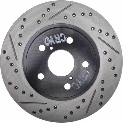 Disc Brake Rotor - Front Right Passenger Side - Centric 127.44111CR
