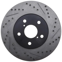 Disc Brake Rotor - Front Left Driver Side - Centric 127.44111L