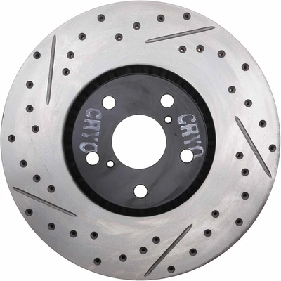 Disc Brake Rotor - Front Right Passenger Side - Centric 127.44137CR