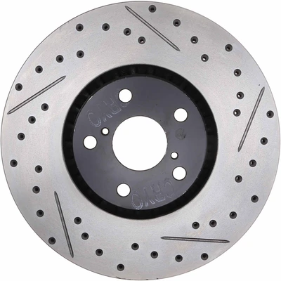 Disc Brake Rotor - Front Left Driver Side - Centric 127.44138CL