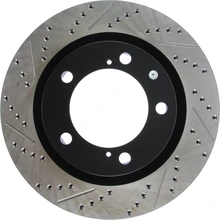 Disc Brake Rotor - Front Right Passenger Side - Centric 127.44156R