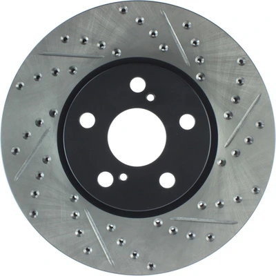Disc Brake Rotor - Front Left Driver Side - Centric 127.44160CL