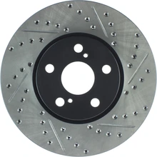 Disc Brake Rotor - Front Left Driver Side - Centric 127.44160L