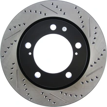 Disc Brake Rotor - Front Left Driver Side - Centric 127.44162CL
