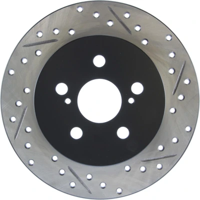 Disc Brake Rotor - Rear Left Driver Side - Centric 127.44165L