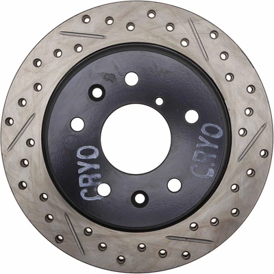 Disc Brake Rotor - Rear Left Driver Side - Centric 127.45024CL