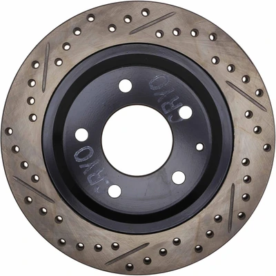 Disc Brake Rotor - Rear Right Passenger Side - Centric 127.45052CR
