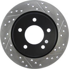 Disc Brake Rotor - Rear Left Driver Side - Centric 127.45067L