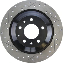 Disc Brake Rotor - Rear Right Passenger Side - Centric 127.45074R