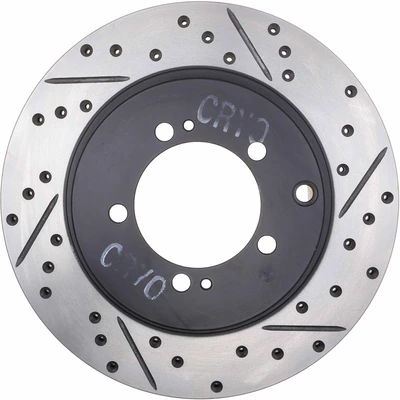 Disc Brake Rotor - Rear Left Driver Side - Centric 127.46065CL