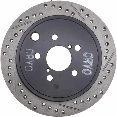 Disc Brake Rotor - Rear Right Passenger Side - Centric 127.47031CR