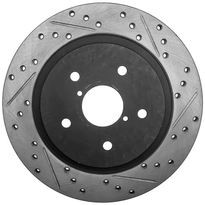 Disc Brake Rotor - Rear Left Driver Side - Centric 127.47037L
