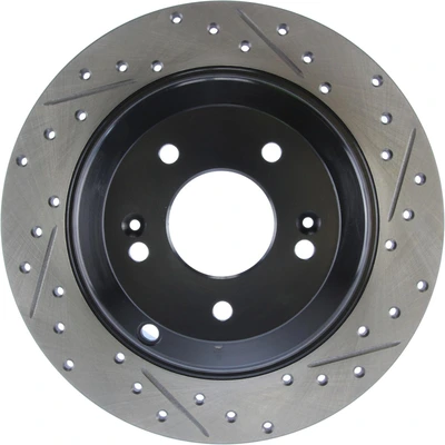 Disc Brake Rotor - Rear Left Driver Side - Centric 127.51037L