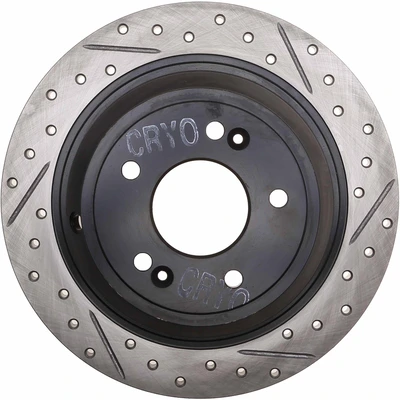 Disc Brake Rotor - Rear Left Driver Side - Centric 127.51045CL
