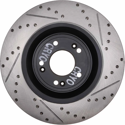 Disc Brake Rotor - Front Left Driver Side - Centric 127.51046CL