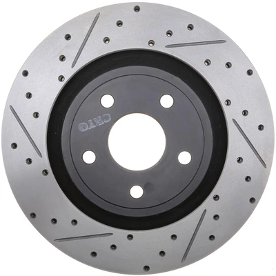 Disc Brake Rotor - Front Right Passenger Side - Centric 127.58003CR