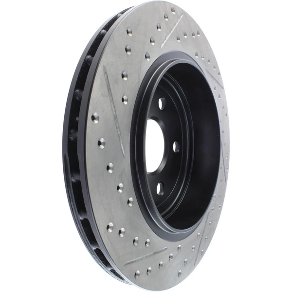 Centric 127.58009L Brake Rotor Rear Left Driver Side