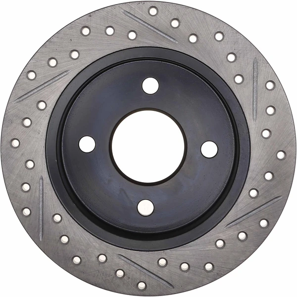 Centric 127.61037CR Brake Rotor Rear Right Passenger Side