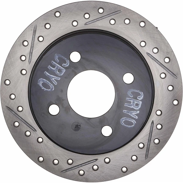 Centric 127.61037CR Brake Rotor Rear Right Passenger Side