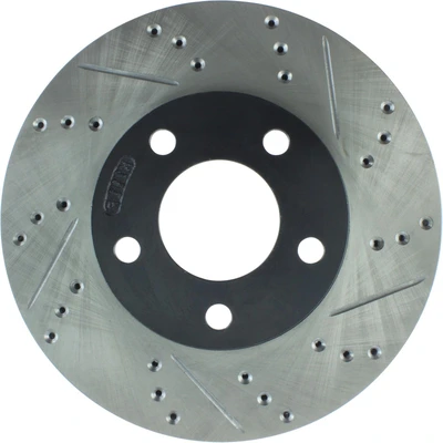 Disc Brake Rotor - Front Left Driver Side - Centric 127.61041L