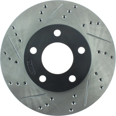 Disc Brake Rotor - Front Right Passenger Side - Centric 127.61041R