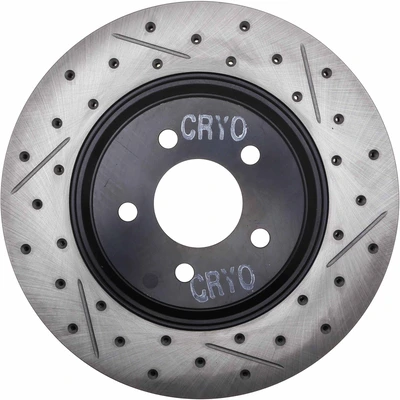 Disc Brake Rotor - Front Left Driver Side - Centric 127.61044CL