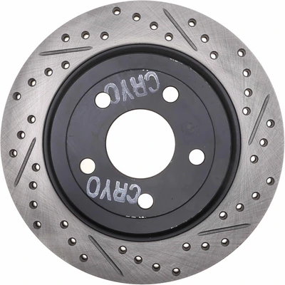 Disc Brake Rotor - Front Right Passenger Side - Centric 127.61055CR