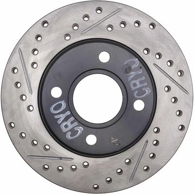 Disc Brake Rotor - Front Right Passenger Side - Centric 127.61061CR