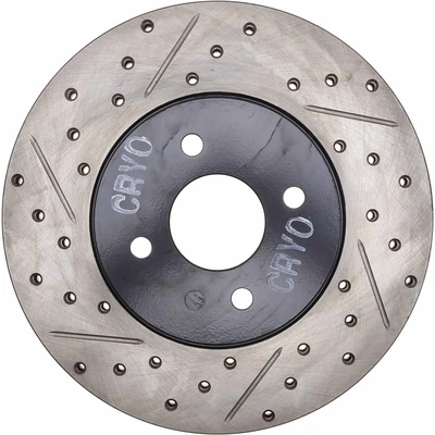 Disc Brake Rotor - Front Right Passenger Side - Centric 127.61071CR