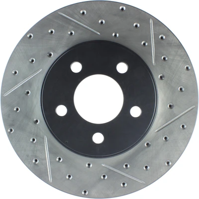 Disc Brake Rotor - Front Left Driver Side - Centric 127.61072L