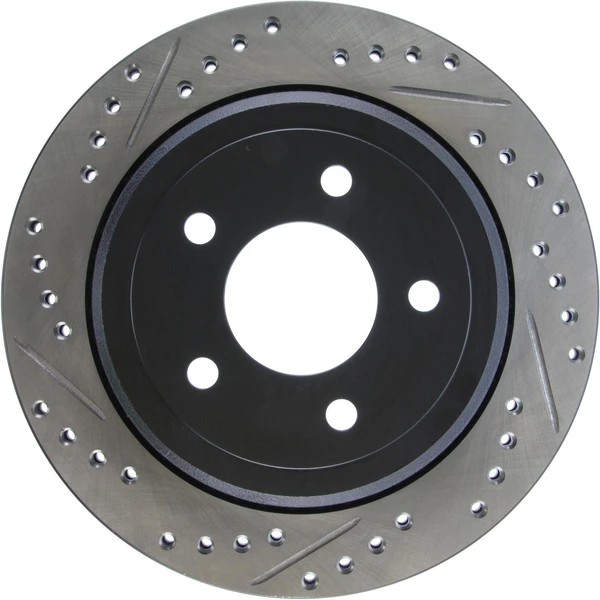Centric 127.61073R Brake Rotor Rear Right Passenger Side