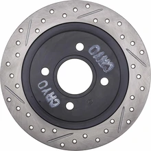 Centric 127.61074CR Brake Rotor Rear Right
