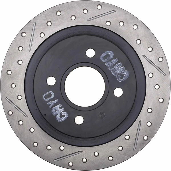 Centric 127.61074CR Brake Rotor Rear Right