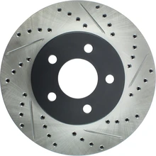 Disc Brake Rotor - Front Left Driver Side - Centric 127.61085L