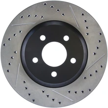 Disc Brake Rotor - Front Left Driver Side - Centric 127.61086L