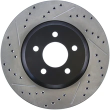 Disc Brake Rotor - Front Right Passenger Side - Centric 127.61086R