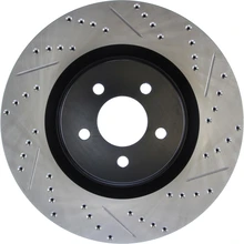 Disc Brake Rotor - Front Left Driver Side - Centric 127.61089L