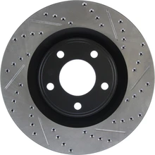 Disc Brake Rotor - Front Left Driver Side - Centric 127.61090L