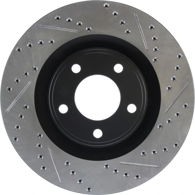 Disc Brake Rotor - Front Left Driver Side - Centric 127.61090L