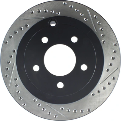 Disc Brake Rotor - Rear Left Driver Side - Centric 127.61091L