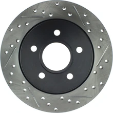 Disc Brake Rotor - Rear Left Driver Side - Centric 127.61099L
