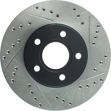 Disc Brake Rotor - Front Left Driver Side - Centric 127.61100L