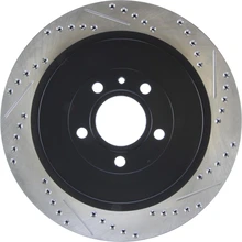 Disc Brake Rotor - Rear Left Driver Side - Centric 127.61105L