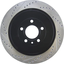 Disc Brake Rotor - Rear Right Passenger Side - Centric 127.61105R