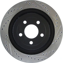 Disc Brake Rotor - Rear Left Driver Side - Centric 127.61109L